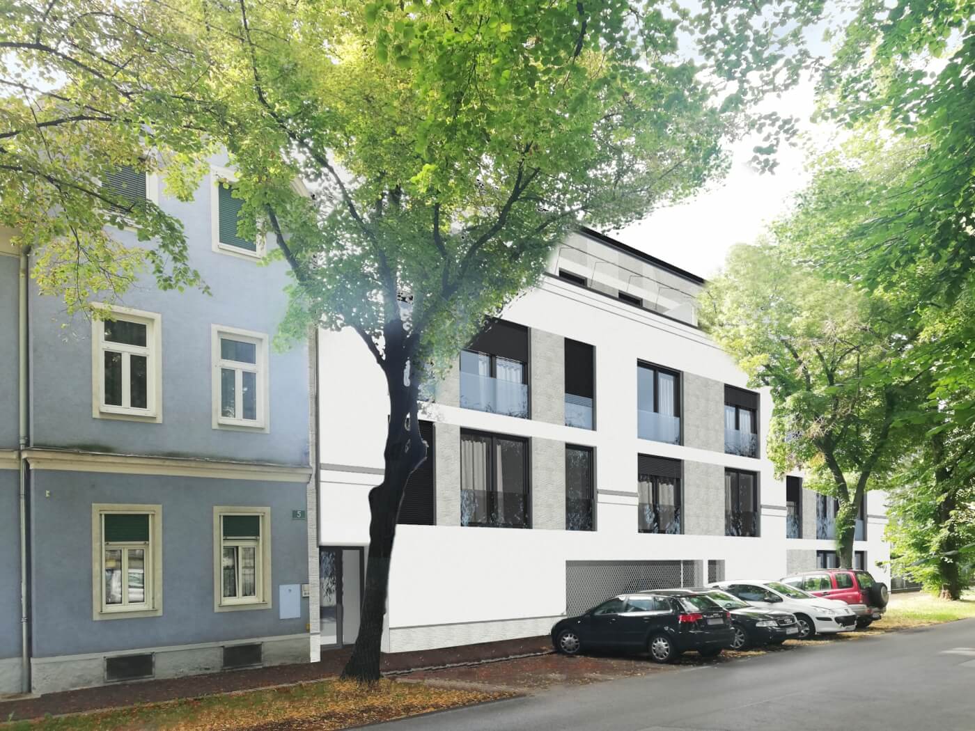 großes Bauherrenmodell Straßganger Straße 7