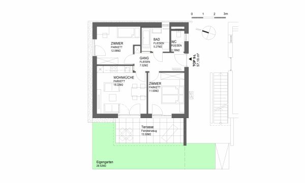 Neubauprojekt Anlegerwohnungen Eigentumswohnungen Stiftingtal